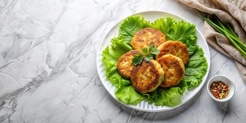 Vintage Pozharsky Cutlets: Mountain Hermitage Feast -  Retro Food Photography