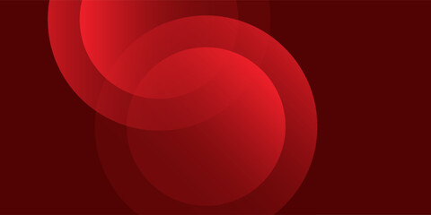 Modern red abstract background. Dynamic shapes composition simple
