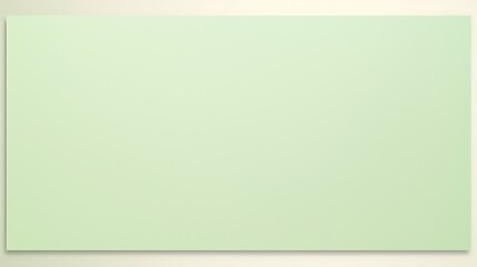 Obraz premium Green blank note paper sheet on white background for message or design use