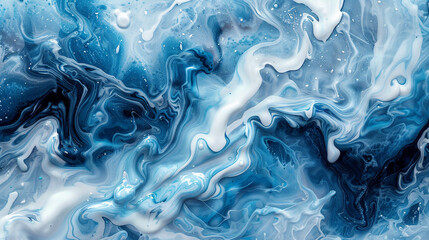 Artistic ink-in-water effect creating dreamy swirls and soft gradients.