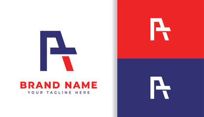 Fototapeta premium SIMPLE LETTER A LOGO DESIGN