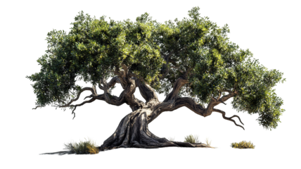 Vibrant Gul Mohar tree PNG cutout with fiery-orange blossoms on transparent background – ultra-high-resolution botanical graphic perfect for landscape design, nature illustrations and digital art