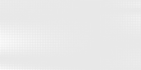 Vector dot white gray wave light technology texture background. Abstract big data digital concept art