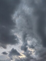 storm clouds timelapse