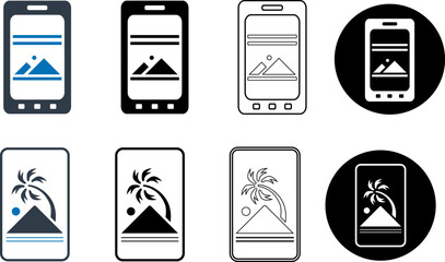 Mobile, gallery, phone, photos, image icon