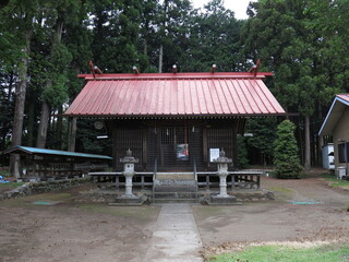 日高市の野々宮神社（社殿）