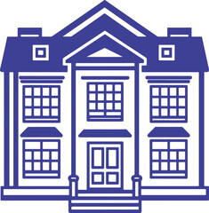 Naklejka premium home icon transparent vector