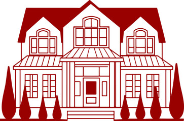 Fototapeta premium home icon transparent vector