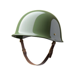 Fototapeta premium green military helmet