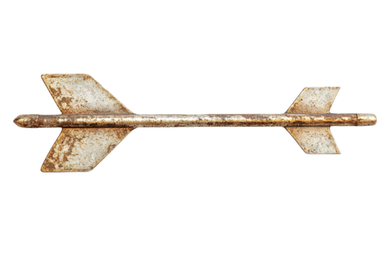 High-resolution arrow marker — isolated PNG element on transparent background for directional UI, infographics, navigation icons, and precision graphic cutouts