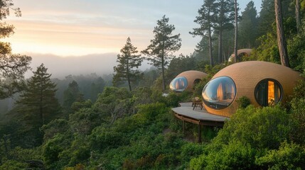 Travel guides for green adventures focused on eco-tourism, low-carbon travel, nature destinations, sustainable accommodations, and environmentally responsible travel experiences