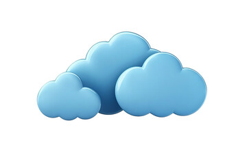 Obraz premium Ultra-detailed fluffy cumulus cloud clipart — high-resolution PNG on transparent background ideal for weather icons, fantasy sky collages, logo overlays, and creative graphic design cutouts