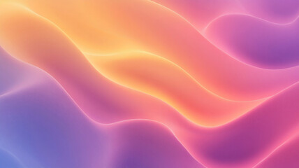 Obraz premium Aesthetic background featuring flowing, multicolored waves with fine