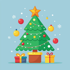 Charming Flat Design Illustration of a Decorative Object