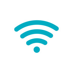 wifi signal. Iconic illustration. White background.