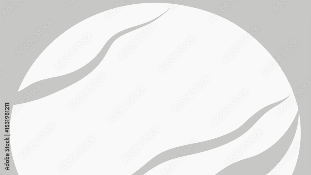 Poster abstract design with wavy shapes and a white fill suitable for versatile design projects