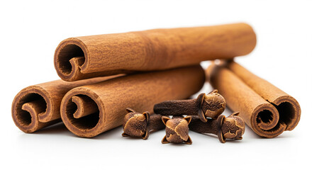 Close Up of Cinnamon and Cloves