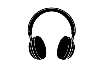 headphones isolated on white background