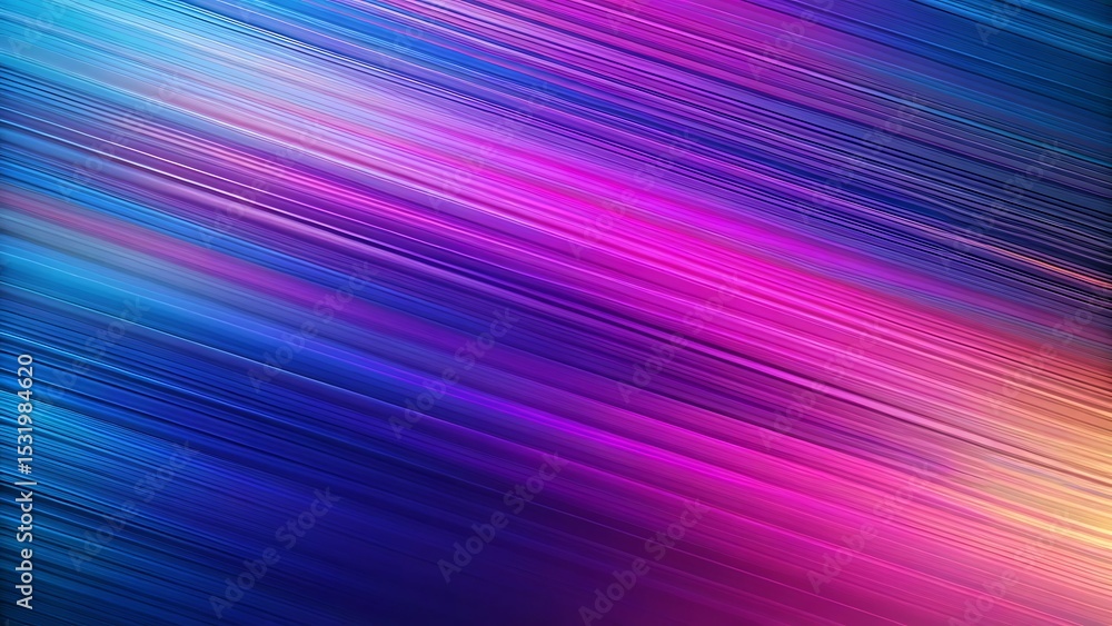 Poster diagonal lines of blue purple and pink create an abstract and dynamic background with a sense of mot