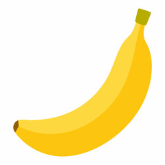 Ducasse Banana on White Background