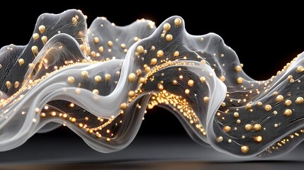 Obraz premium Radiant motion electric texture high resolution background