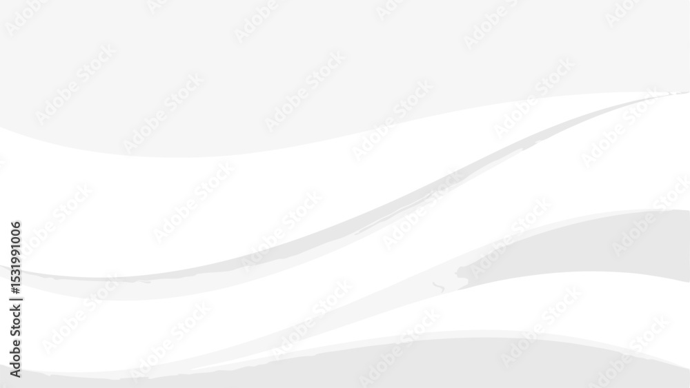 Poster abstract light grey background with wavy lines suitable for modern design projects