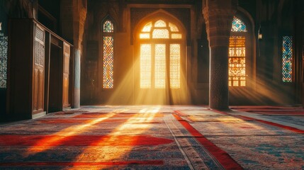 Obraz premium A Subtle Blessing: Ramadan's Peaceful Aura