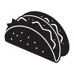 sandwich with cheese icon silhouette vector illustration 