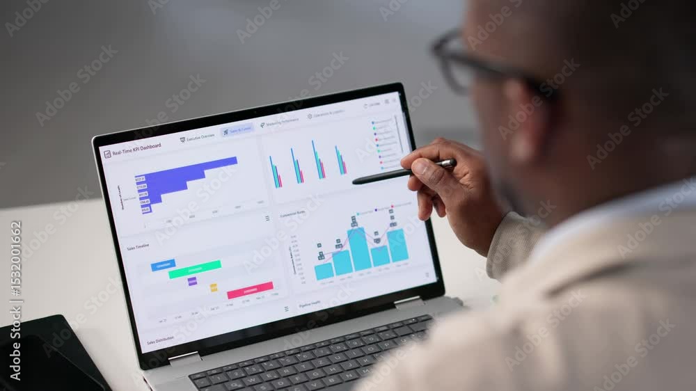 Poster Data Analyst Using Data Analytics KPI