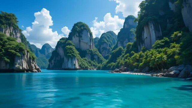 tropical island in thailand