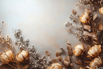 The exquisite beauty of the dried Maryam flower.