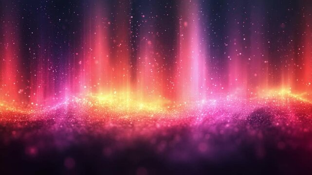 Celestial Aurora: A breathtaking view of a radiant, cosmic aurora borealis. The vibrant colors dance and swirl, evoking a sense of wonder and the magic of the universe. 
