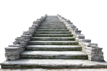 Ancient stone stairway leading upward