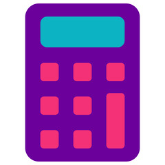 calculator flat icon