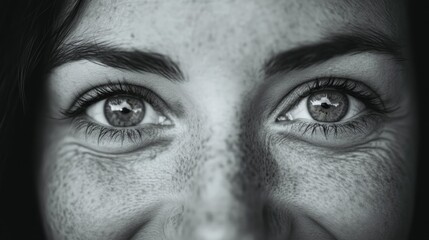 Fototapeta premium Close-up of woman's face