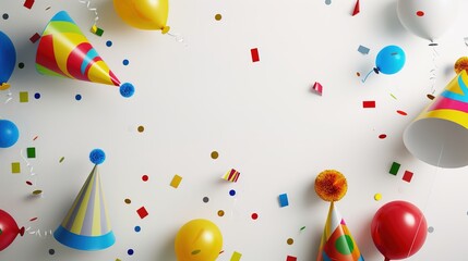 Celebration Background: A white background with subtle shadows, featuring a minimalist design. Perfect for birthdays, graduation ceremonies, or any other joyous occasions.