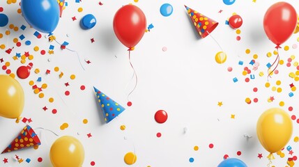 Celebration Background: A white background with subtle shadows, featuring a minimalist design. Perfect for birthdays, graduation ceremonies, or any other joyous occasions.