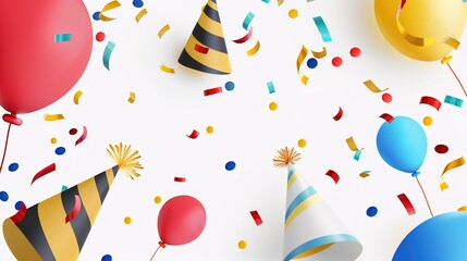 Celebration Background: A white background with subtle shadows, featuring a minimalist design. Perfect for birthdays, graduation ceremonies, or any other joyous occasions.