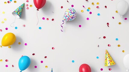 Celebration Background: A white background with subtle shadows, featuring a minimalist design. Perfect for birthdays, graduation ceremonies, or any other joyous occasions.