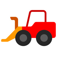 cultivator flat icon