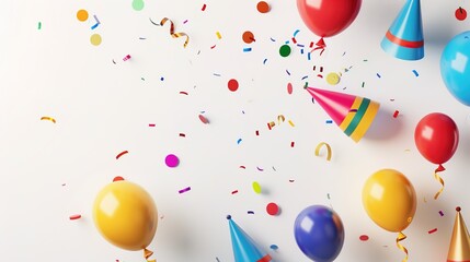 Celebration Background: A white background with subtle shadows, featuring a minimalist design. Perfect for birthdays, graduation ceremonies, or any other joyous occasions.