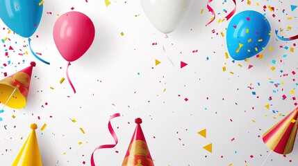 Celebration Background: A white background with subtle shadows, featuring a minimalist design. Perfect for birthdays, graduation ceremonies, or any other joyous occasions.