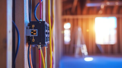 Electrical Wiring Installation in New Home Construction