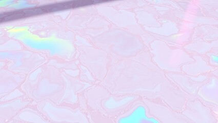 Fototapeta premium Pastel Iridescent Marble Texture Background Dreamy Swirls