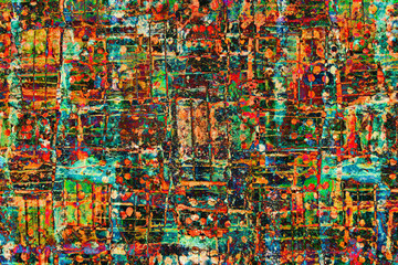 Abstract and digital art suitable for background decoration.