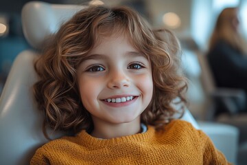 At the dentist's office. Generative AI