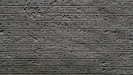 detailed hieroglyphics