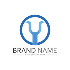 Stylish Letter Y Logo Design with Modern Typeface and Branding-Ready Composition