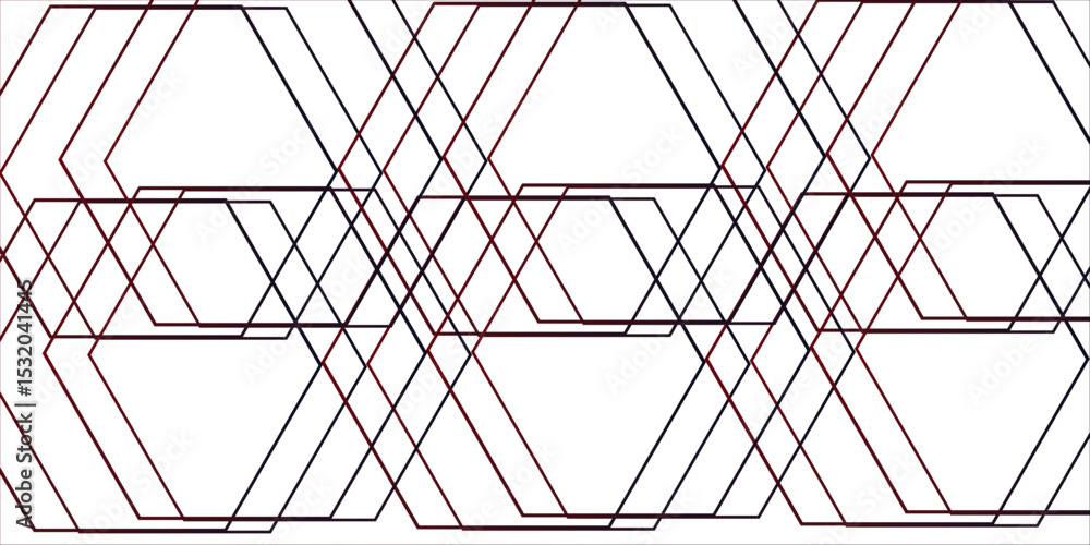 Aufkleber abstract minimalistic background featuring a series of thin, overlapping geometric lines forming ang