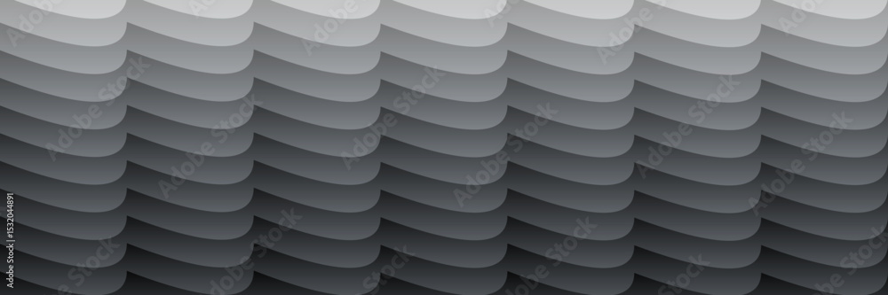 Poster layered wave pattern – minimalist abstract gradient design